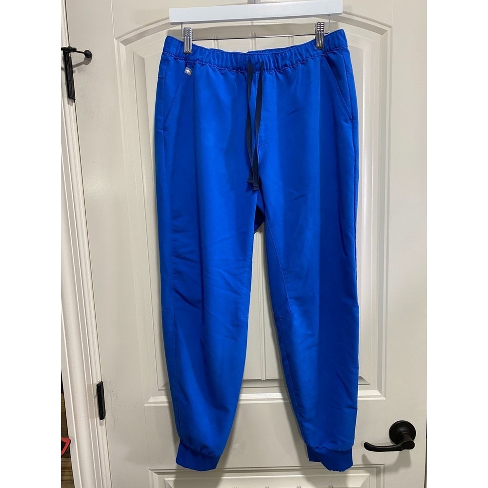 FIGS Tansen Blue Jogger Scrub Pants Men's Size M Technical Collection Nursing
